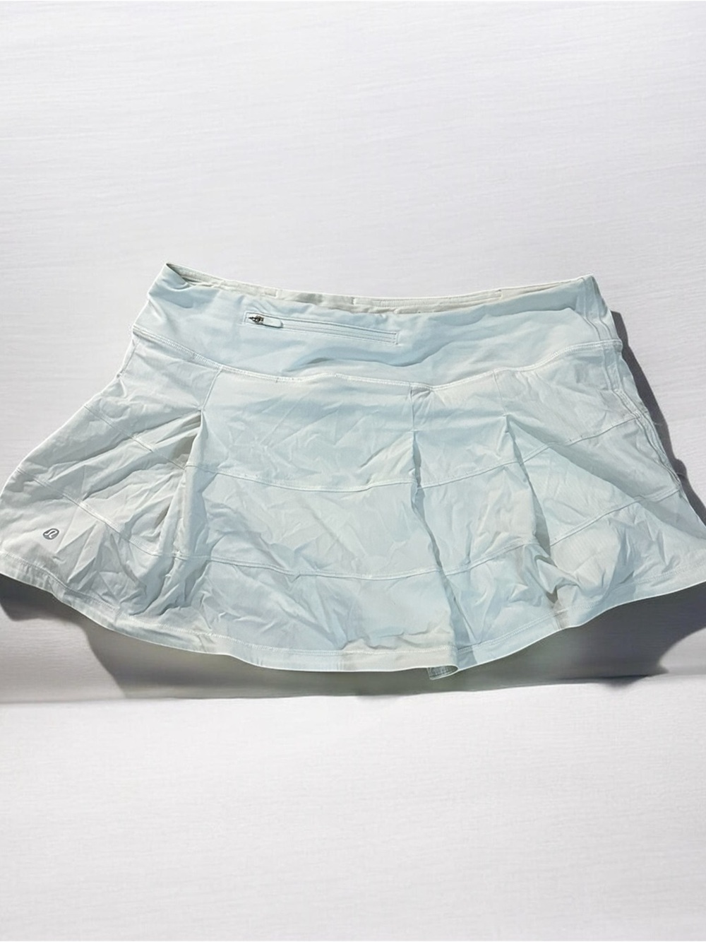 White lululemon Athletic Skort with Built-in Shorts